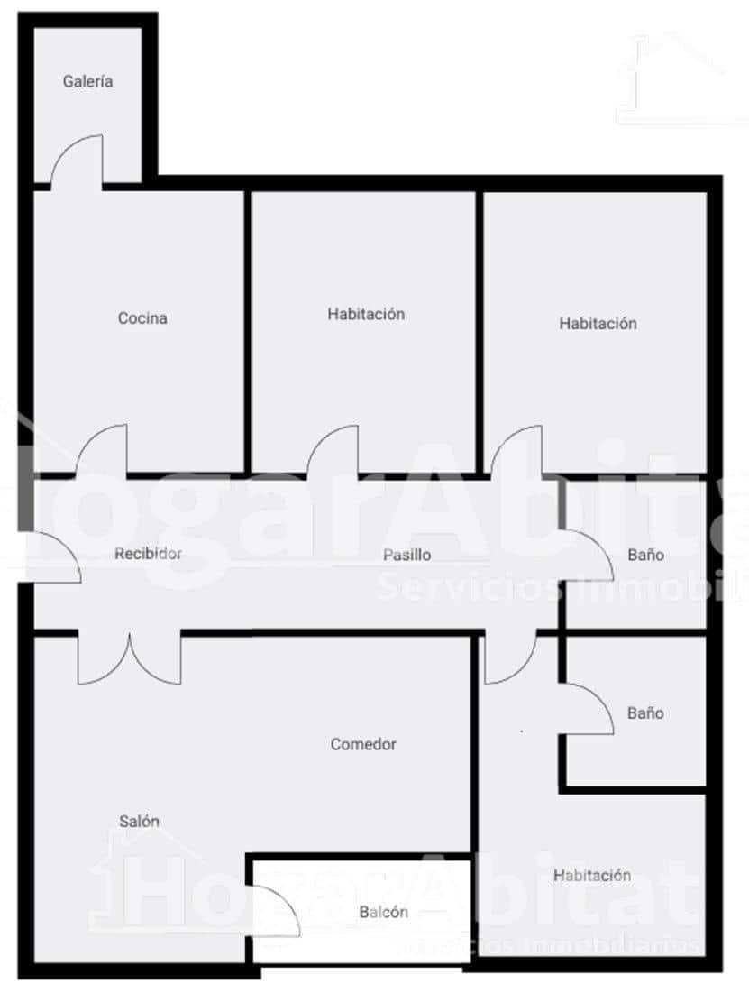 3 bedroom Flat for sale in Almassora / Almazora with garage - € 142,900 (Ref: 9619333)