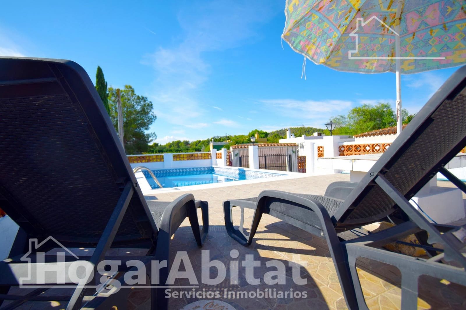 3 Zimmer Villa zu verkaufen in Vilamarxant / Villamarchante mit Pool Garage - 250.000 € (Ref: 9619338)