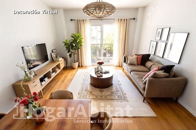 4 slaapkamer Flat te koop in Mestalla, Valencia stad - € 375.000 (Ref: 9625753)