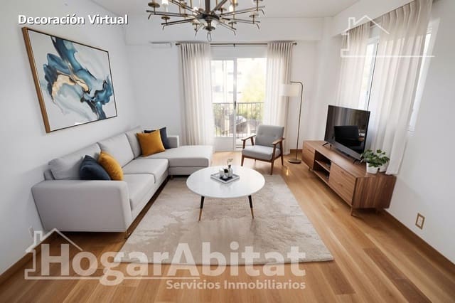 4 slaapkamer Flat te koop in Mestalla, Valencia stad - € 375.000 (Ref: 9625753)