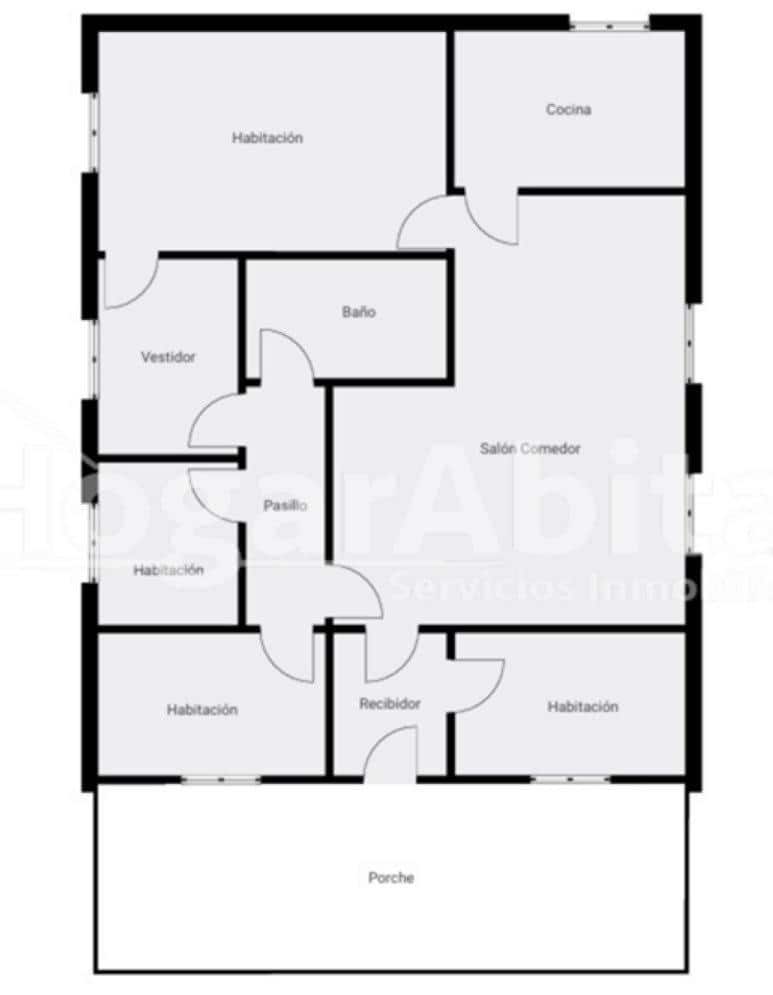 7 soverom Villa til salgs i Turis med svømmebasseng garasje - € 450 000 (Ref: 9625754)