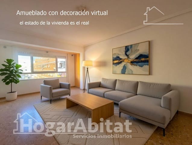 4 soveværelse Lejlighed til salg i Sagunto / Sagunt - € 195.000 (Ref: 9630050)