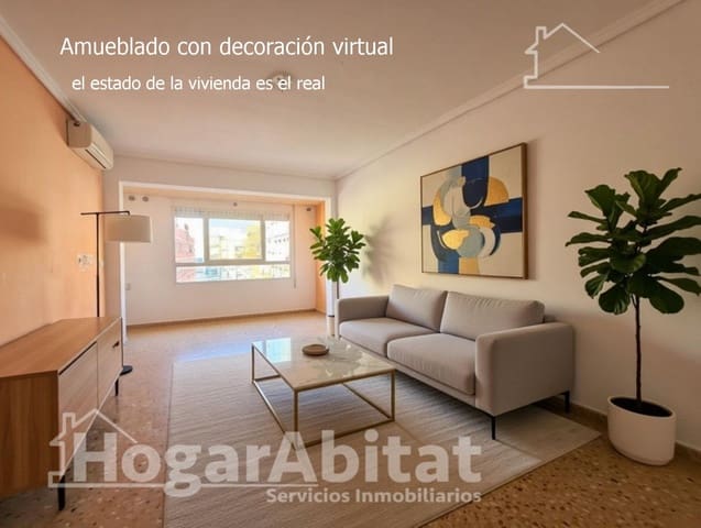 4 sypialnia Mieszkanie na sprzedaż w Sagunto / Sagunt z garażem - 195 000 € (Ref: 9637656)