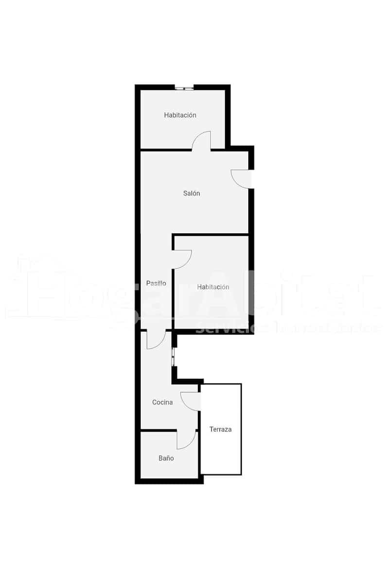 2 makuuhuone Asunto myytävänä paikassa Palmera - 75 000 € (Ref: 9645088)