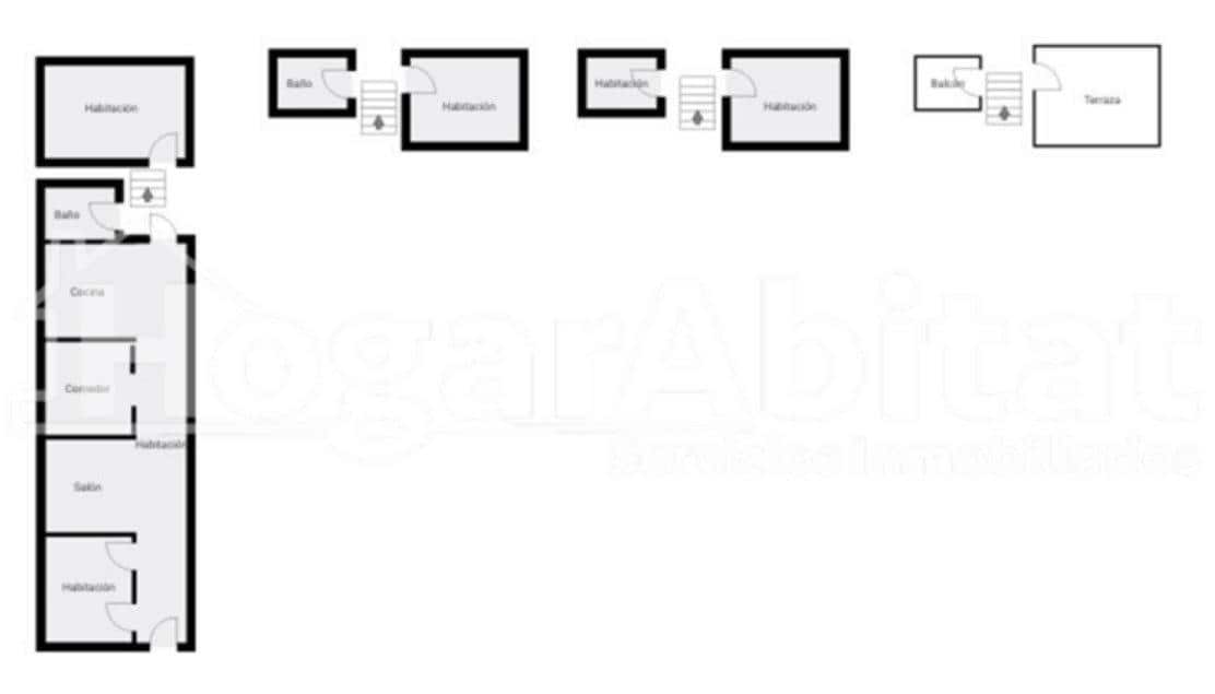 4 sovrum Hus till salu i Vila-real - 119 000 € (Ref: 9656167)