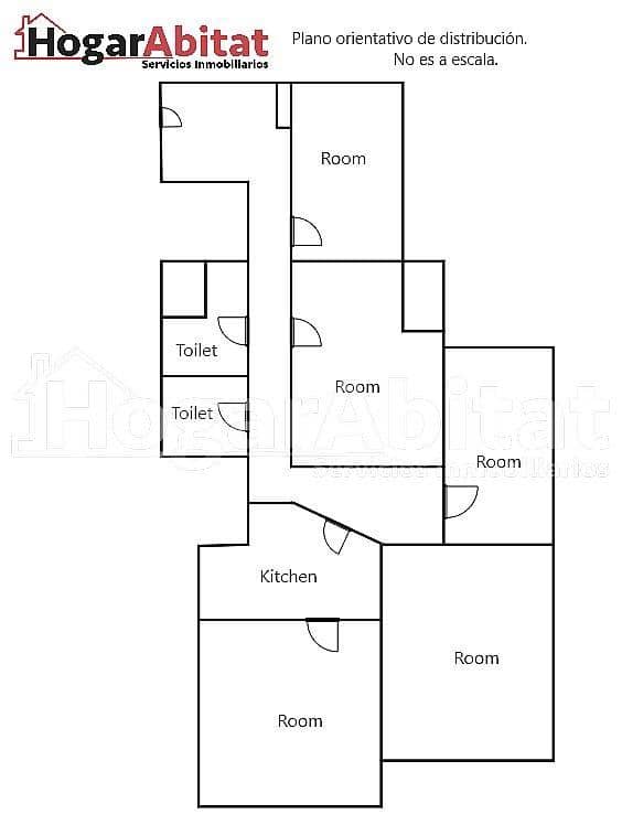 5 Zimmer Wohnung zu verkaufen in Valencia Stadt - 236.000 € (Ref: 9666567)