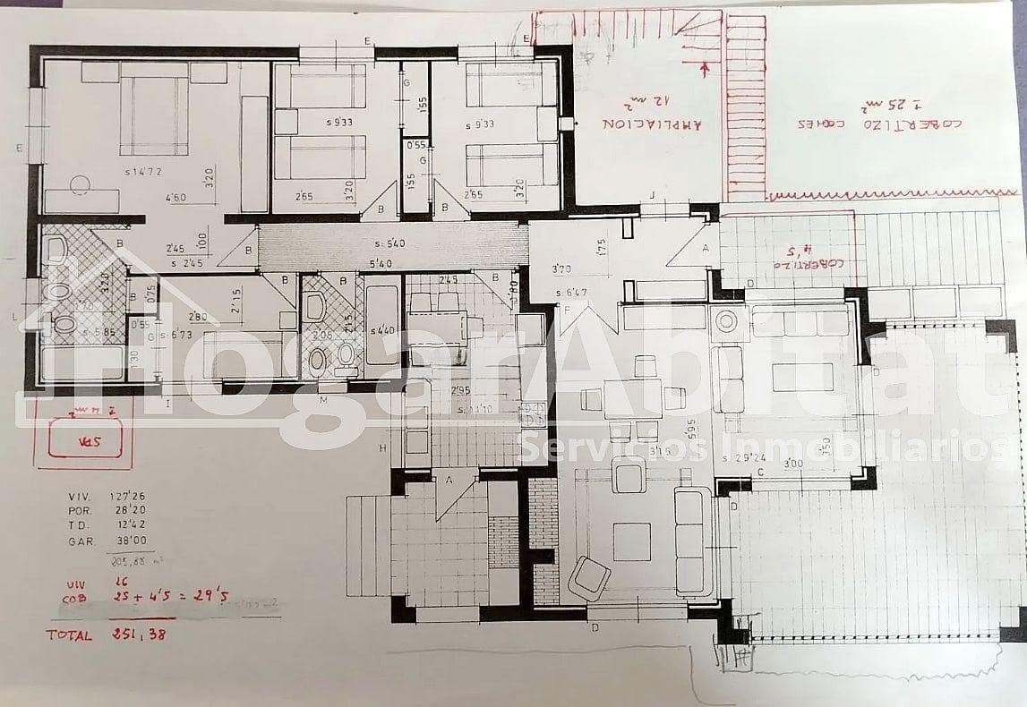 4 bedroom Villa for sale in Picassent with garage - € 400,000 (Ref: 9666580)