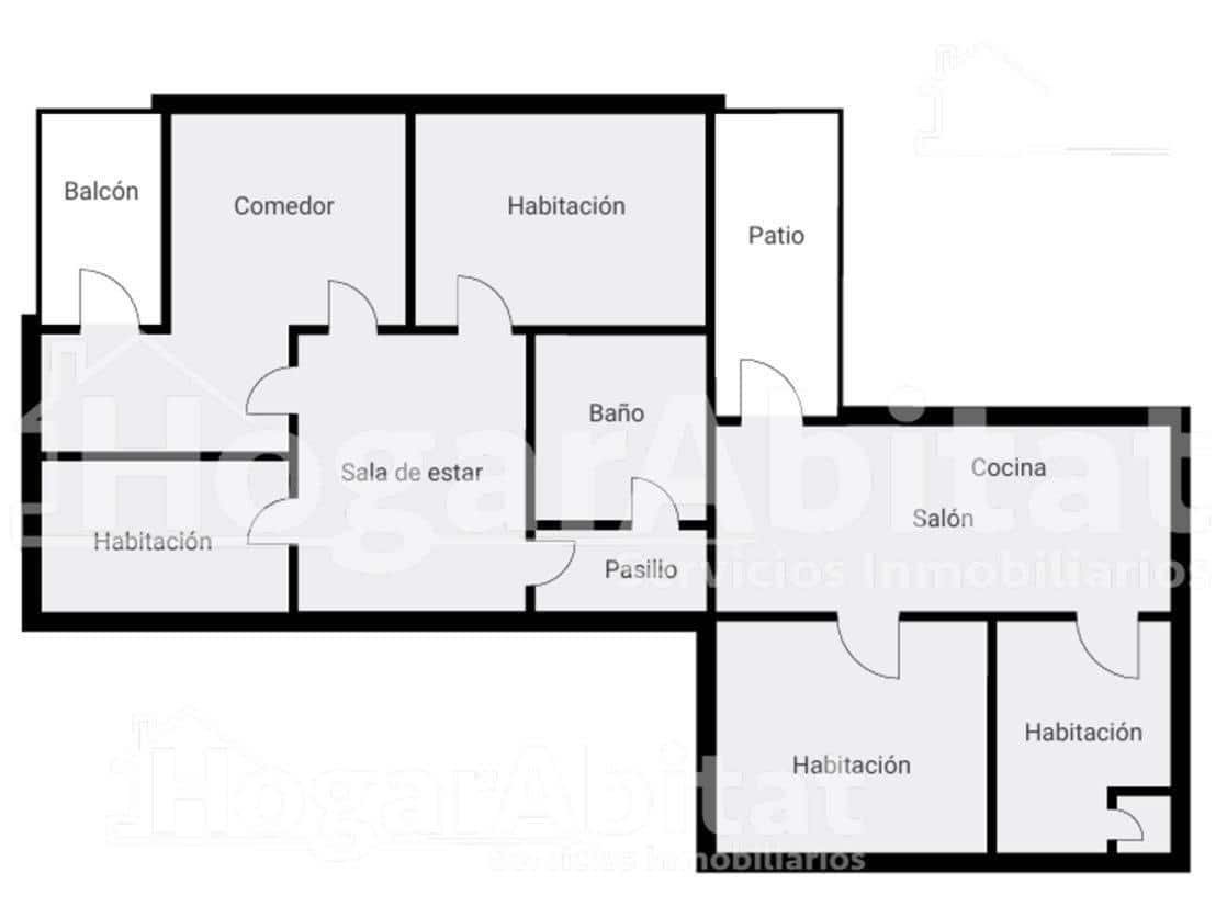 Piso de 4 habitaciones en Santa Pola en venta - 160.000 € (Ref: 9674281)