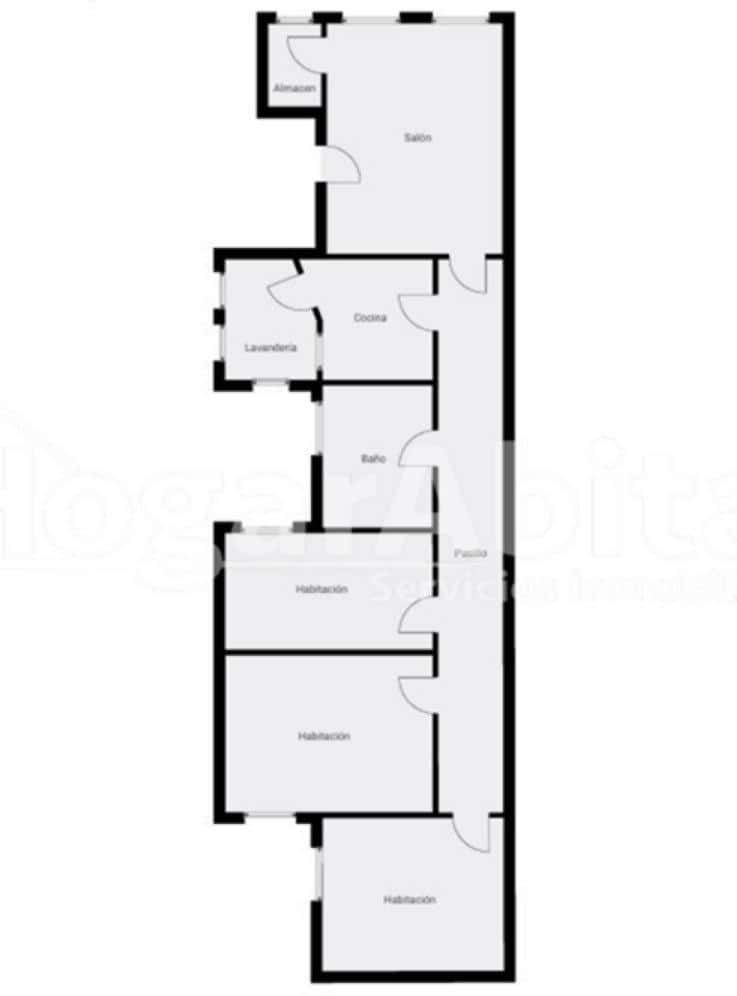 3 makuuhuone Asunto myytävänä paikassa Alicante kaupunki - 165 000 € (Ref: 9686497)