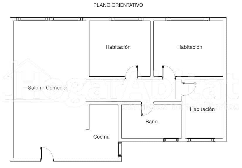 3 bedroom Flat for sale in Alicante / Alacant city with garage - € 180,000 (Ref: 9701681)