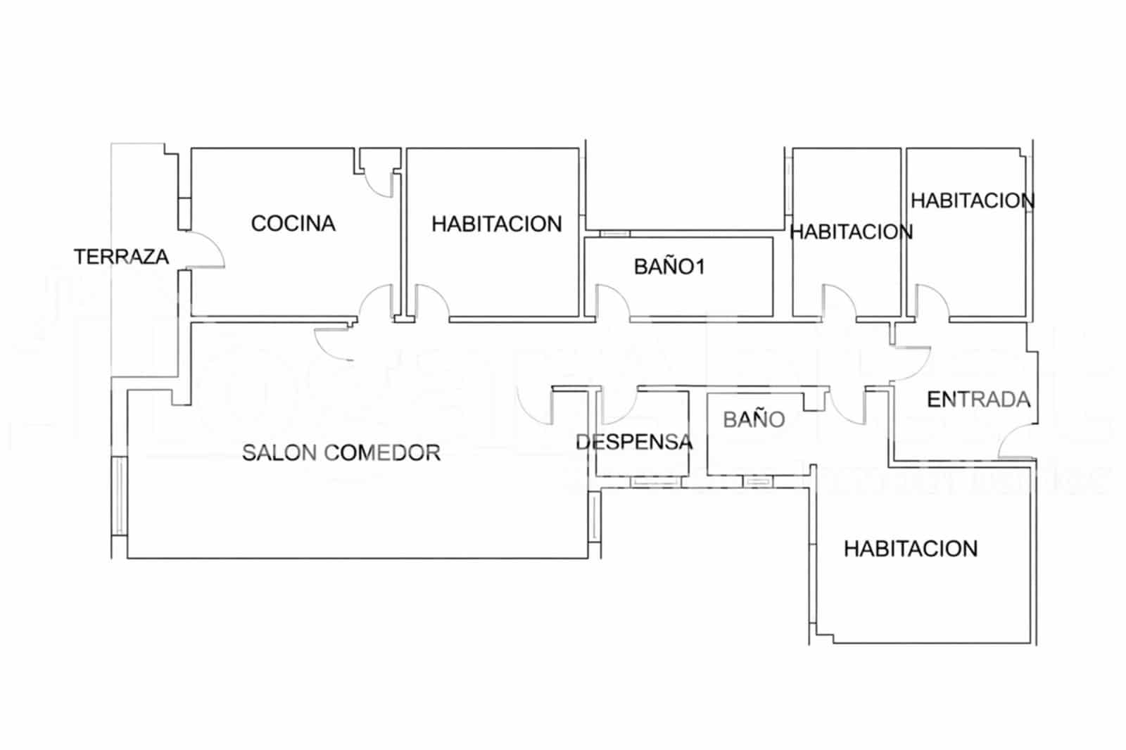 4 soveværelse Lejlighed til salg i Sagunto / Sagunt - € 199.000 (Ref: 9701695)
