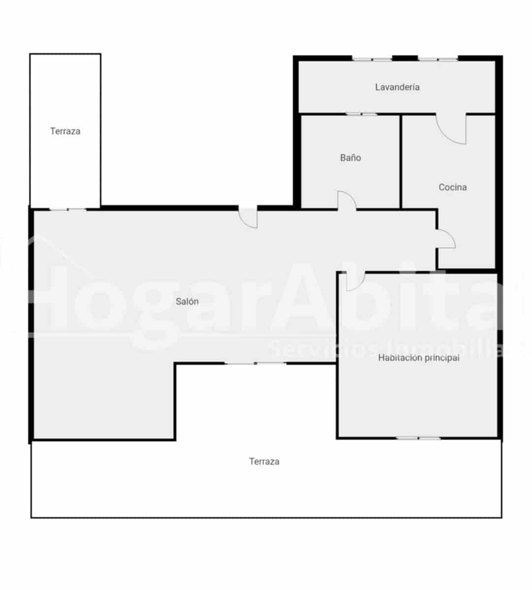 1 soveværelse Penthouse til salg i Miramar - € 129.900 (Ref: 9720024)