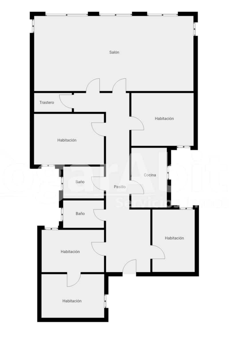 5 chambre Appartement à vendre à Gandia - 215 000 € (Ref: 9732169)