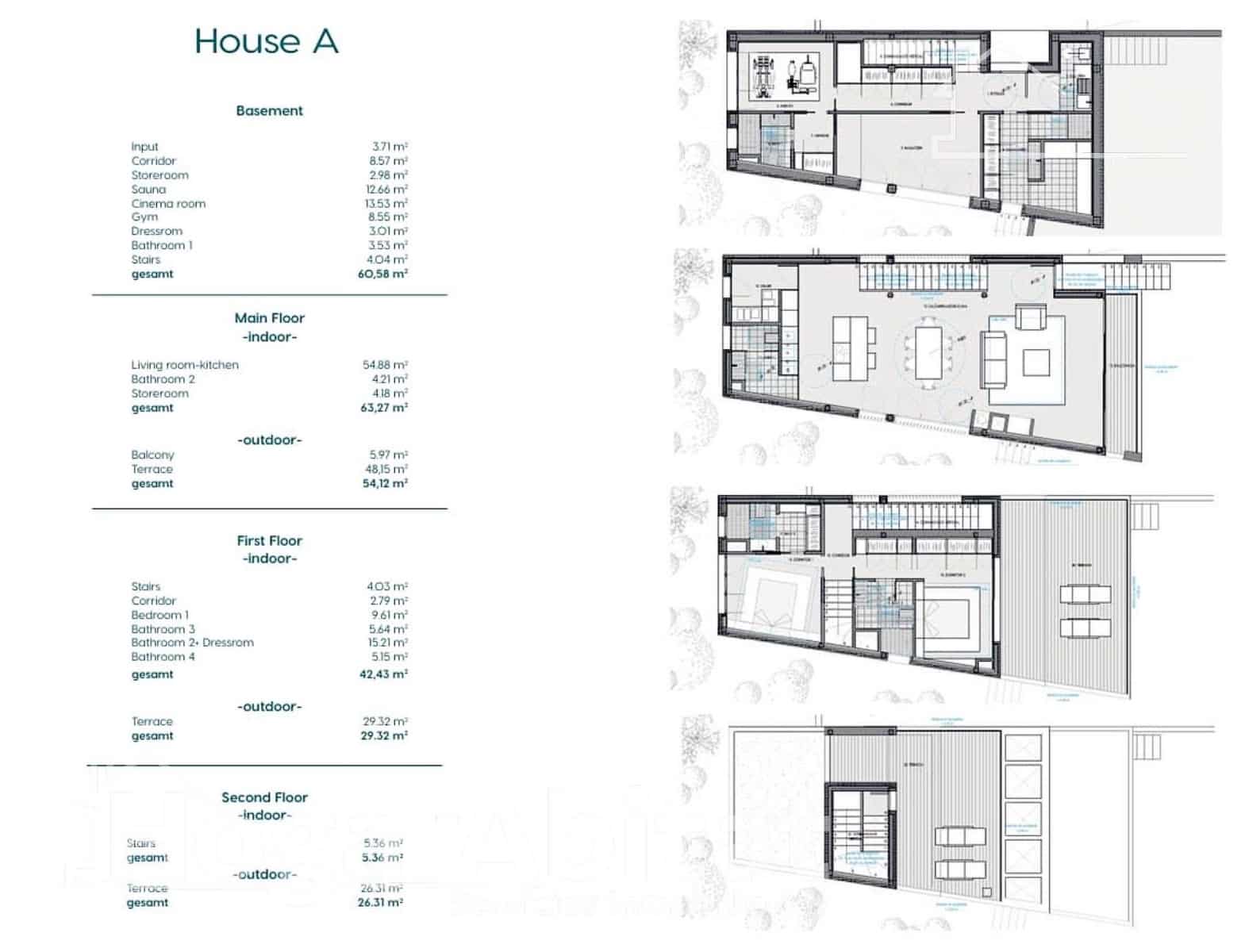 2 soveværelse Villa til salg i Oliva med swimmingpool garage - € 950.000 (Ref: 9735636)