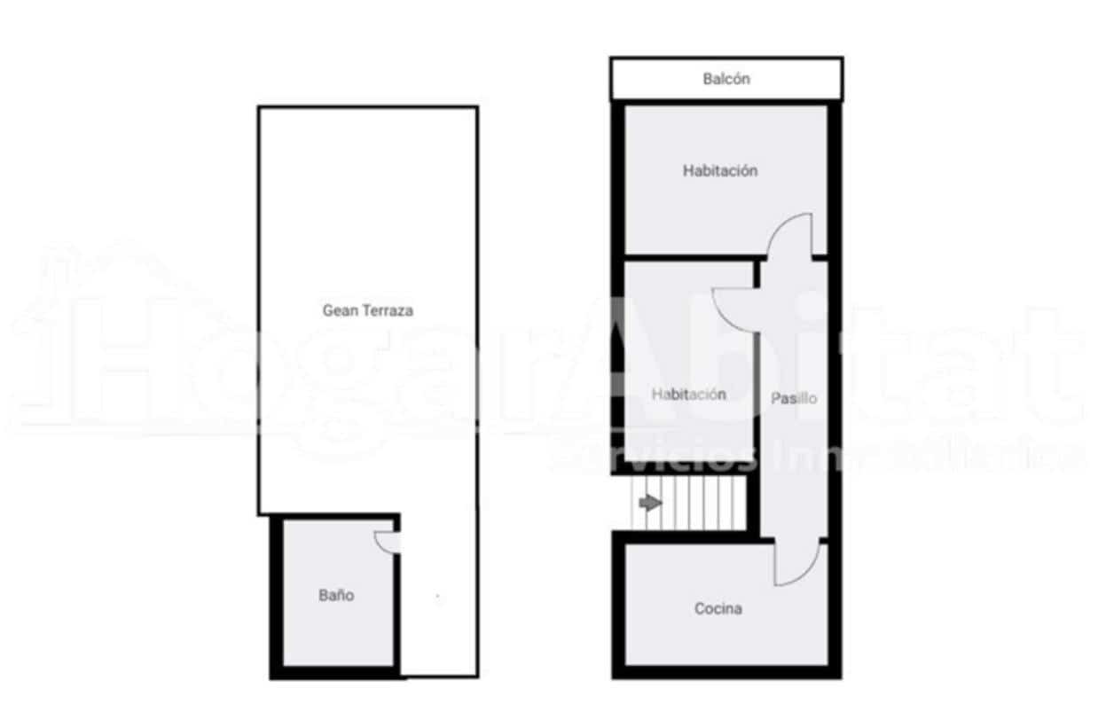 5 quarto Casa em Banda para venda em Castello de la Plana - 260 000 € (Ref: 9738628)