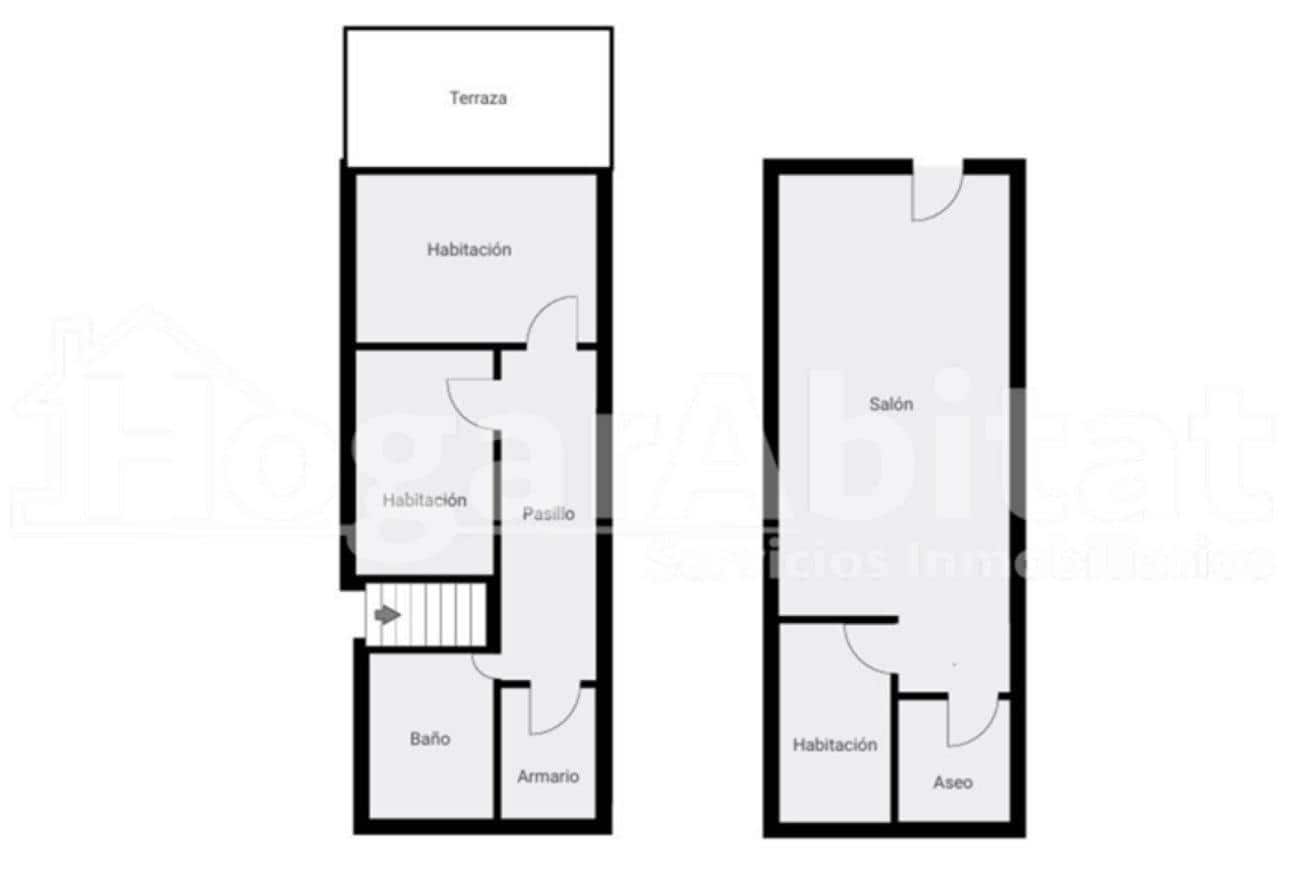 5 quarto Casa em Banda para venda em Castello de la Plana - 260 000 € (Ref: 9738628)