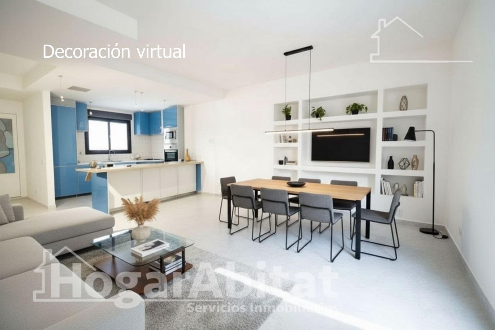 3 chambre Villa/Maison Mitoyenne à vendre à Els Poblets avec garage - 280 000 € (Ref: 9741777)