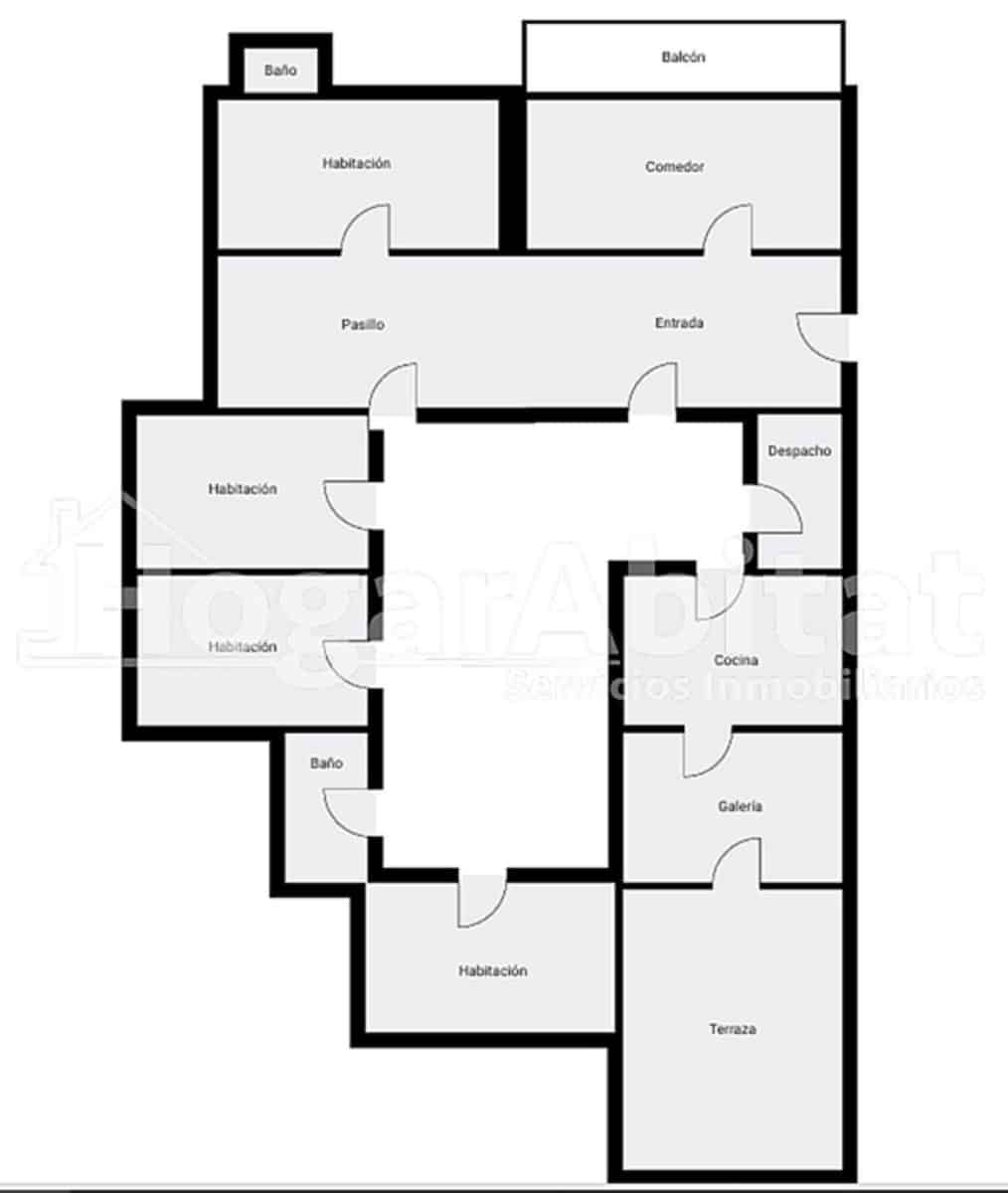 5 quarto Apartamento para venda em Vila-real - 200 000 € (Ref: 9741783)
