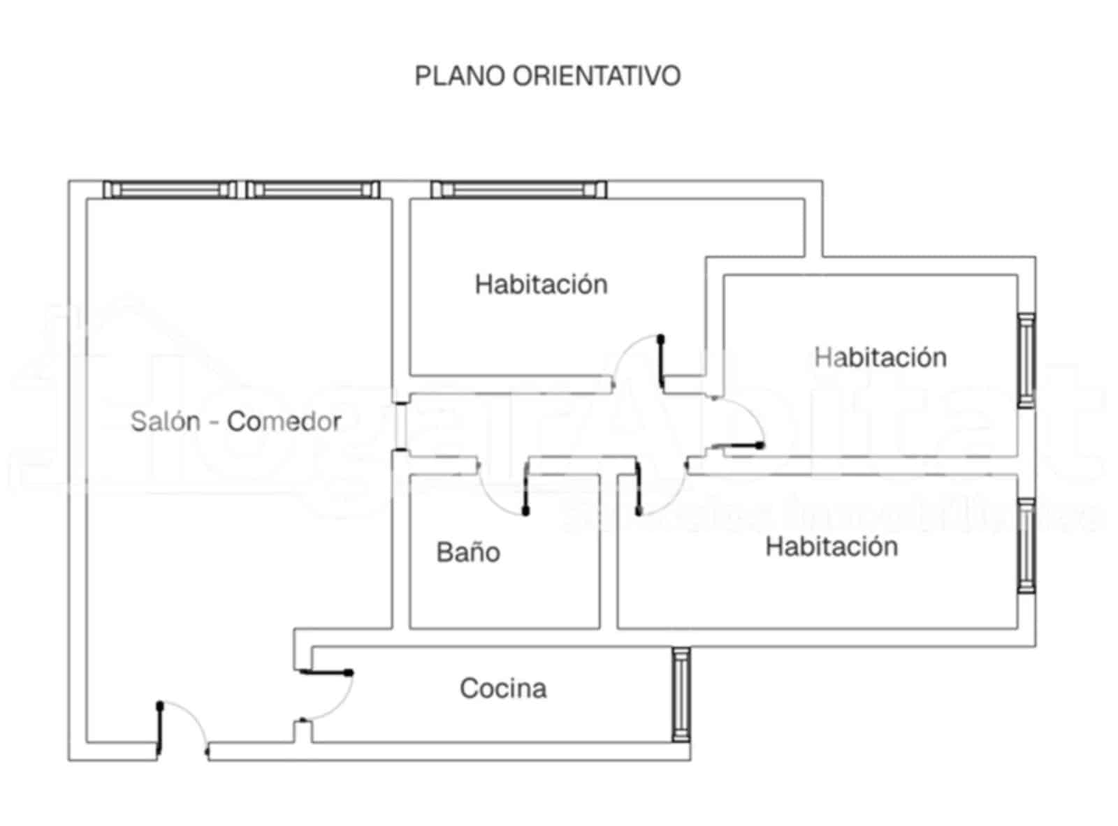 3 sovrum Lägenhet till salu i Alicante stad - 128 000 € (Ref: 9741802)