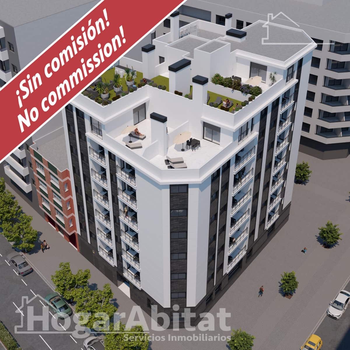 2 soveværelse Lejlighed til salg i Castello de la Plana - € 219.782 (Ref: 9752079)