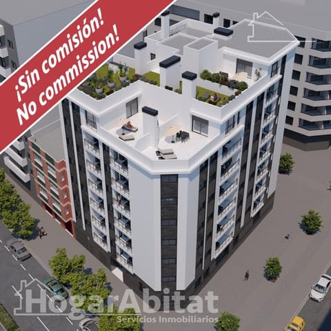 2 soveværelse Lejlighed til salg i Castelló de la Plana - € 219.782 (Ref: 9752079)