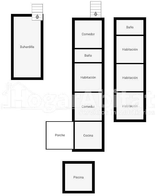 4 soverom Villa til salgs i Castello de la Plana med svømmebasseng garasje - € 325 000 (Ref: 9752085)