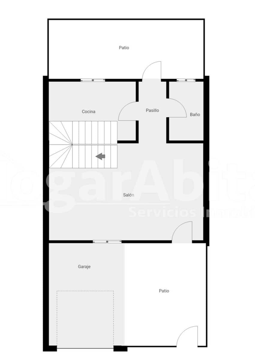 3 soverom Rekkehus til salgs i Cullera med svømmebasseng garasje - € 350 000 (Ref: 9755743)