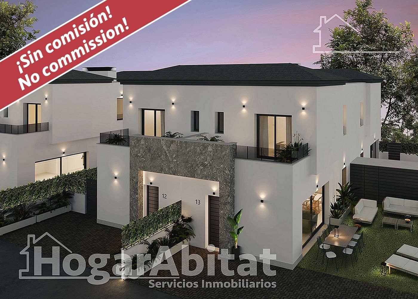 3 quarto Moradia em Banda para venda em Gran Alacant com piscina garagem - 312 000 € (Ref: 9755753)