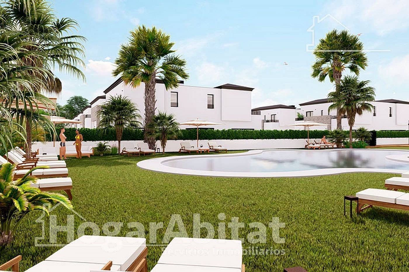 3 quarto Moradia em Banda para venda em Gran Alacant com piscina garagem - 312 000 € (Ref: 9755753)