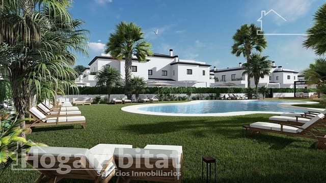 3 soverom Rekkehus til salgs i Gran Alacant, Santa Pola med svømmebasseng garasje - € 312 000 (Ref: 9755753)
