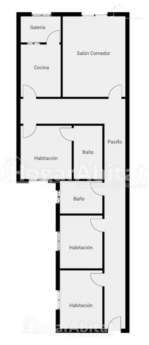 3 quarto Apartamento para venda em Torrent com garagem - 245 000 € (Ref: 9759042)