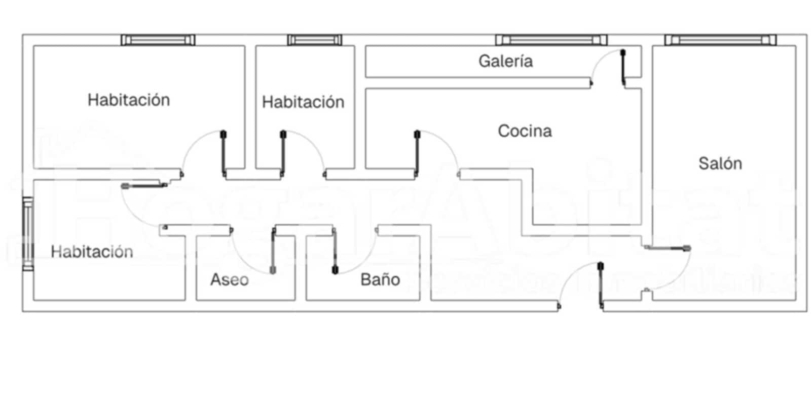 3 bedroom Flat for sale in Alicante / Alacant city - € 165,000 (Ref: 9778180)