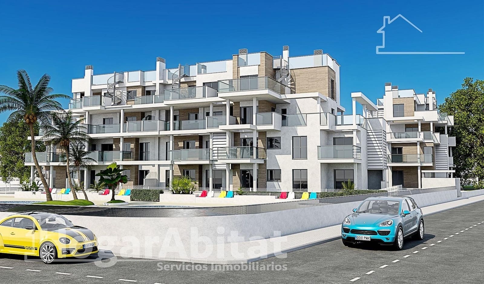 2 chambre Penthouse à vendre à Denia avec piscine garage - 399 000 € (Ref: 9778188)