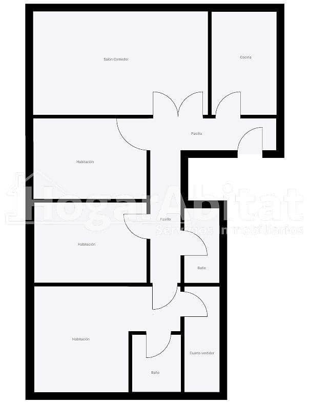 3 makuuhuone Asunto myytävänä paikassa Castello de la Plana mukana 
autotalli - 200 000 € (Ref: 9778211)