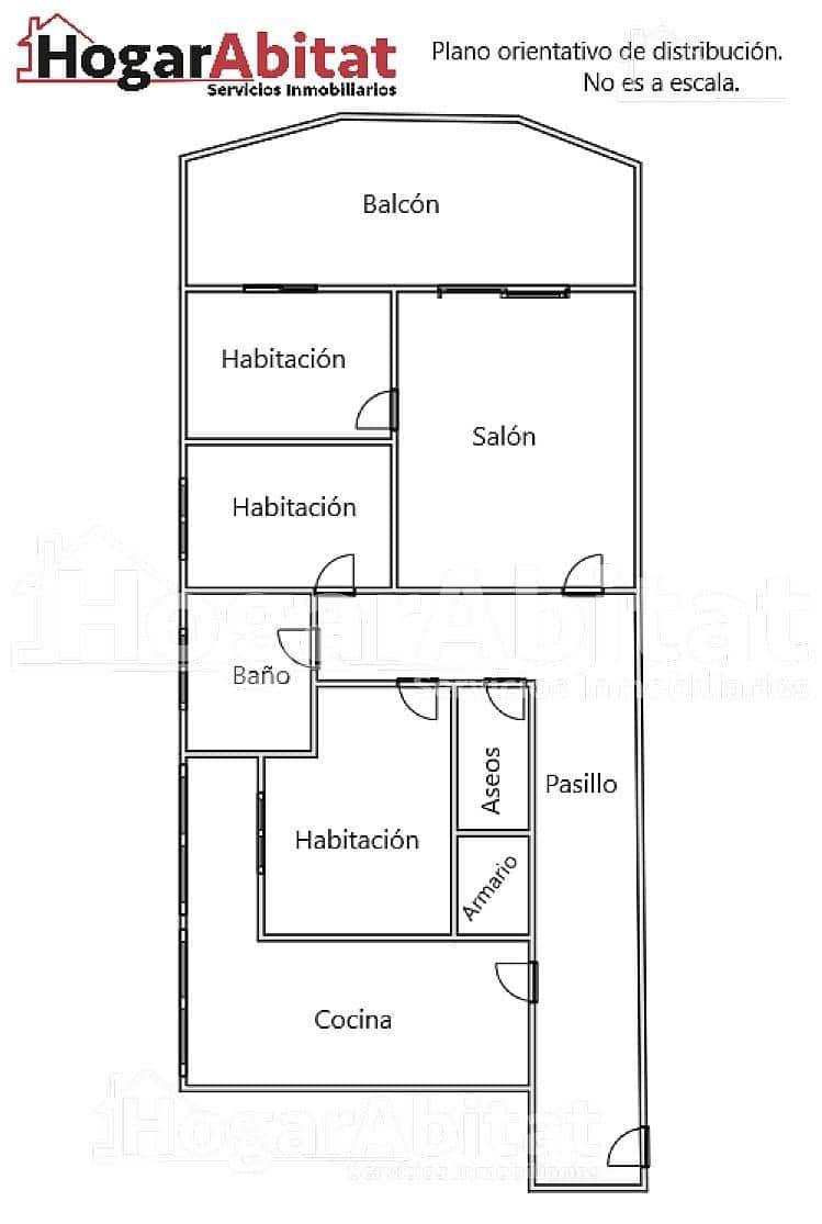 3 bedroom Flat for sale in Tavernes de la Valldigna with garage - € 230,000 (Ref: 9778212)