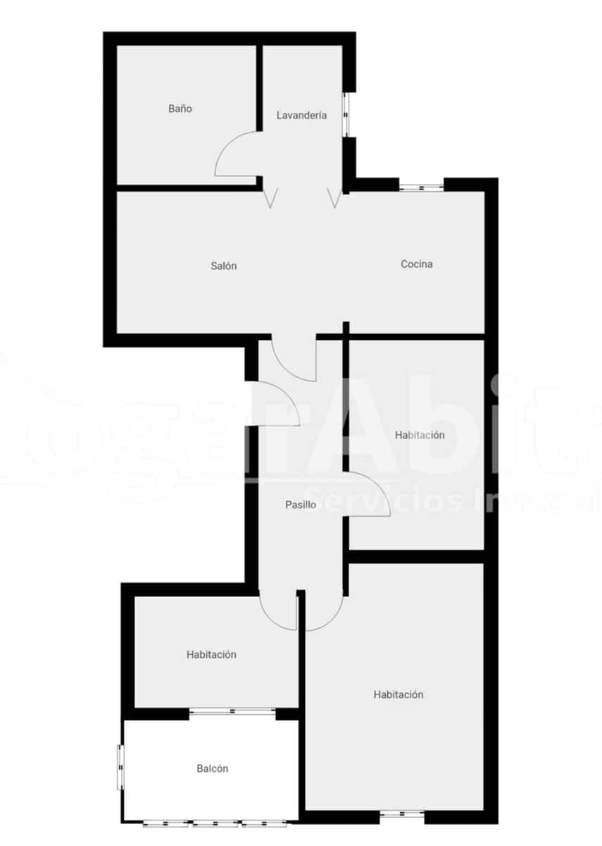 3 soverom Leilighet til salgs i Oliva - € 125 000 (Ref: 9778218)