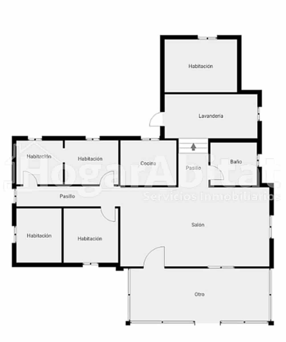 5 slaapkamer Villa te koop in Simat de la Valldigna met zwembad garage - € 189.000 (Ref: 9780621)