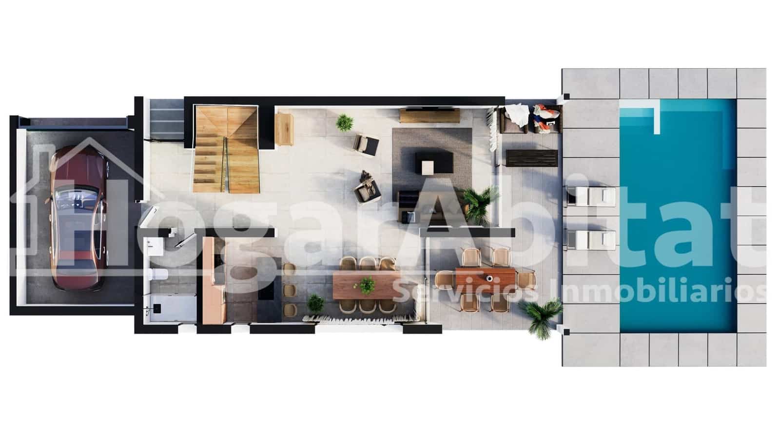 3 soverom Villa til salgs i Calpe / Calp med svømmebasseng garasje - € 925 000 (Ref: 9780624)