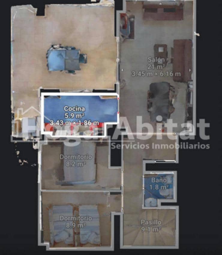 4 Zimmer Penthouse zu verkaufen in Oropesa  mit Pool Garage - 355.000 € (Ref: 9780634)