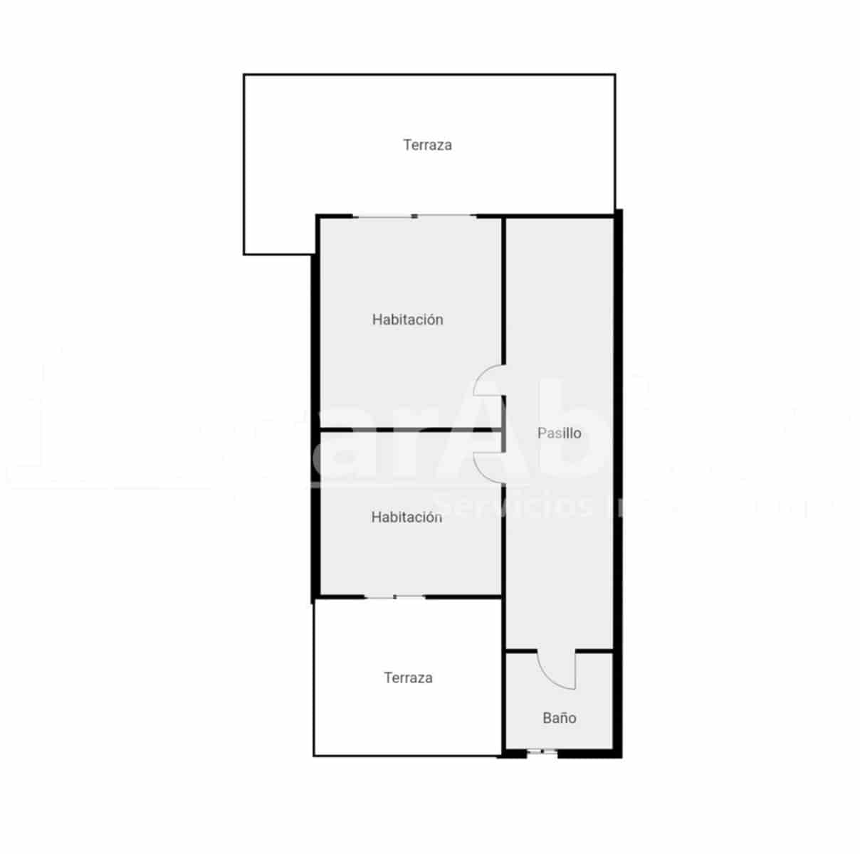 4 sypialnia Penthouse na sprzedaż w Pedreguer z basenem - 299 000 € (Ref: 9780650)