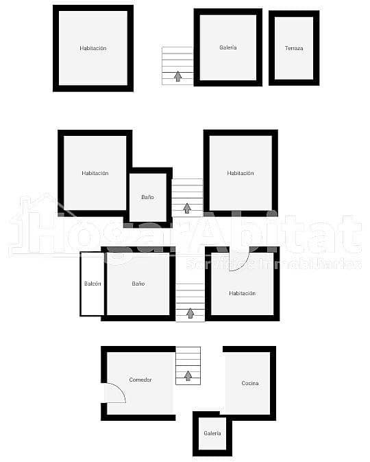 4 sovrum Hus till salu i Onda - 135 000 € (Ref: 9780654)