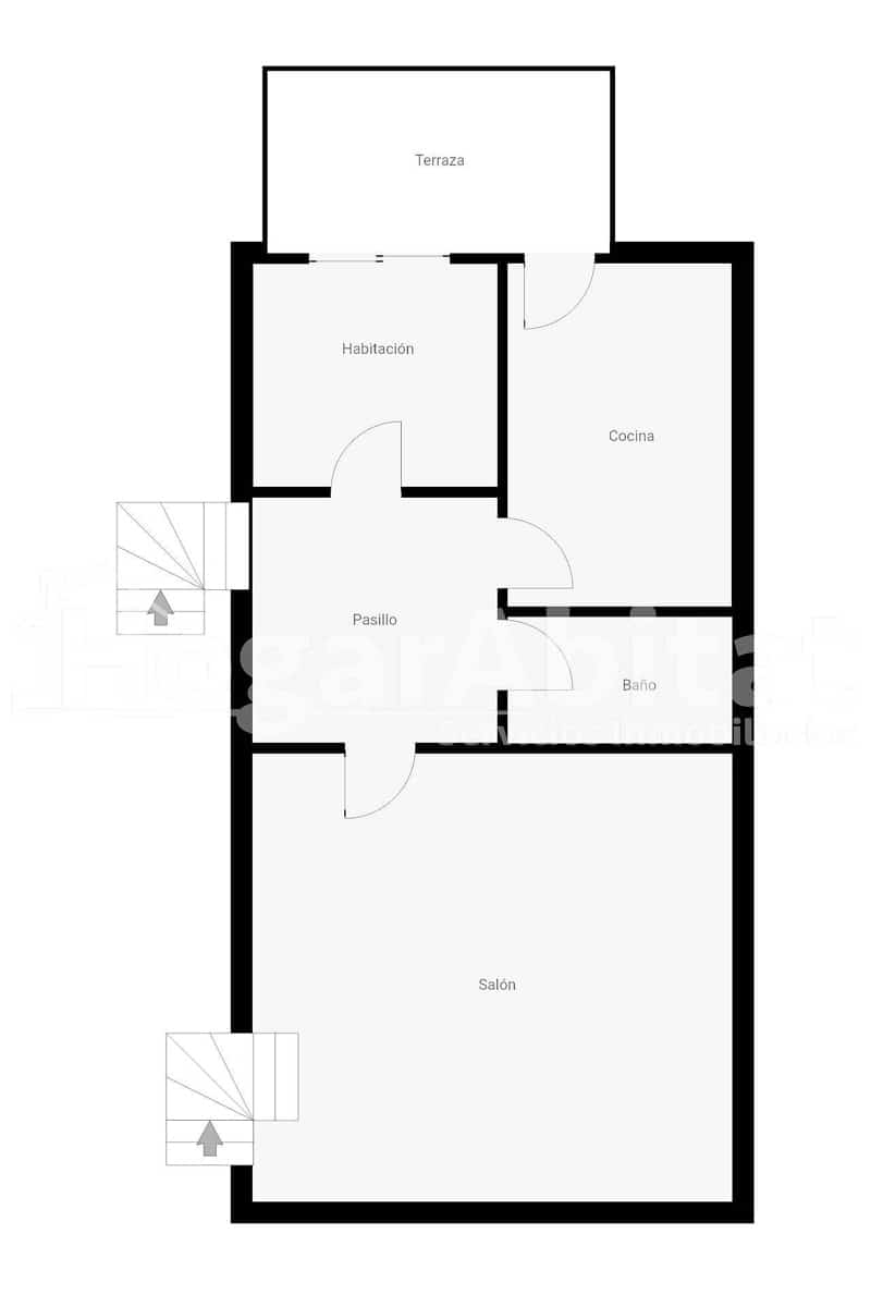 4 sovrum Radhus till salu i Benifla med garage - 270 000 € (Ref: 9787753)