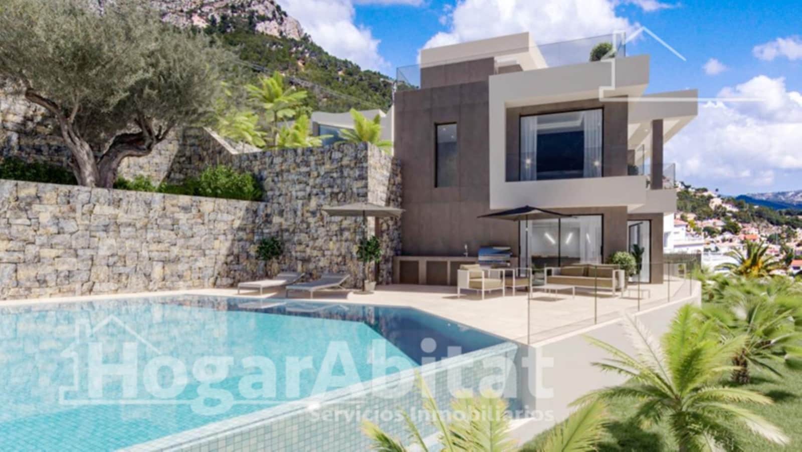 4 sovrum Villa till salu i Calpe / Calp med pool garage - 1 950 000 € (Ref: 9787765)