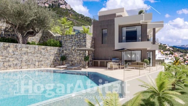 4 chambre Villa/Maison à vendre à Oltamar - Cucarres, Calpe / Calp avec piscine garage - 1 950 000 € (Ref: 9787765)
