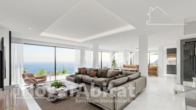 4 chambre Villa/Maison à vendre à Oltamar - Cucarres, Calpe / Calp avec piscine garage - 1 950 000 € (Ref: 9787765)