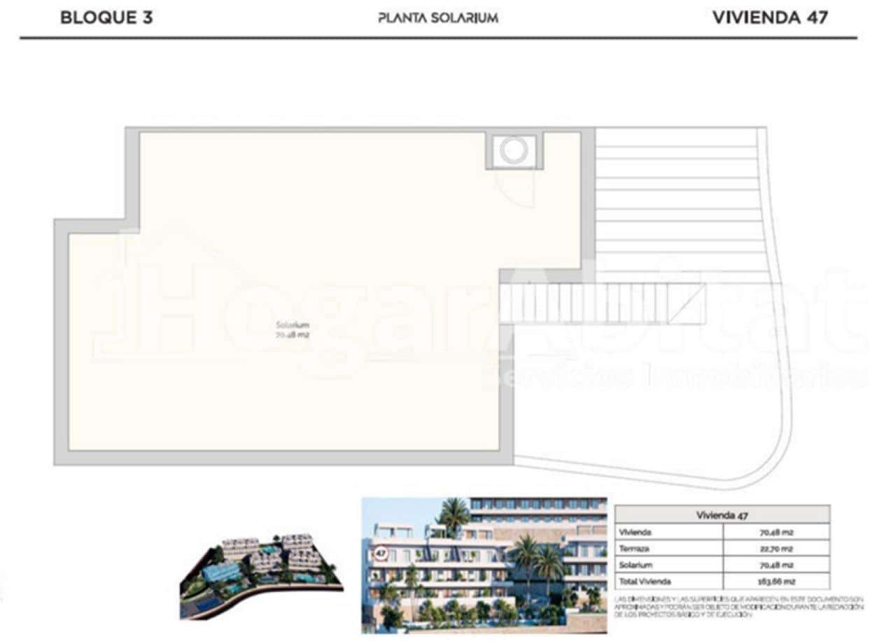 2 bedroom Penthouse for sale in Finestrat with pool garage - € 369,900 (Ref: 9787767)