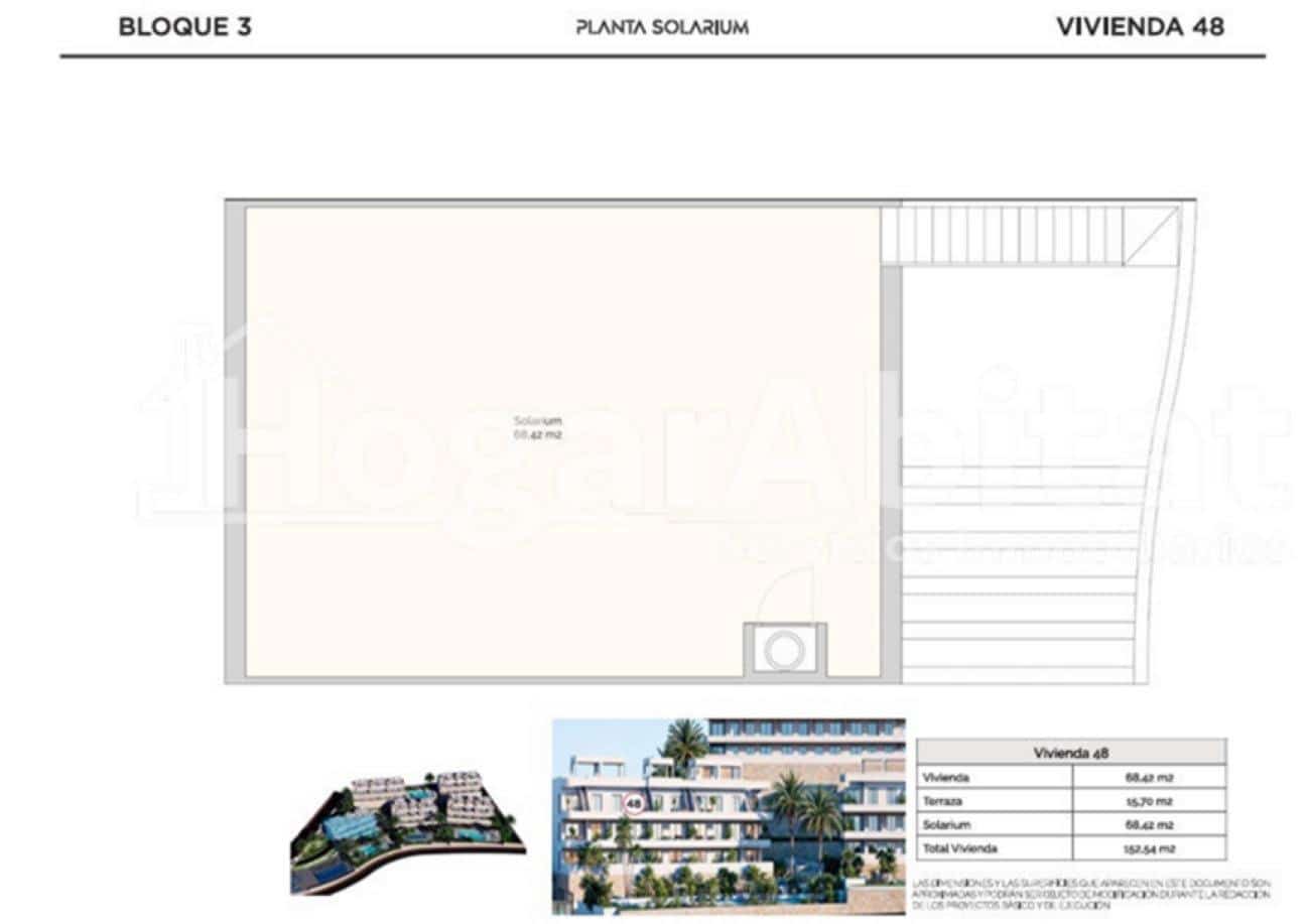 2 bedroom Penthouse for sale in Finestrat with pool garage - € 369,900 (Ref: 9787767)