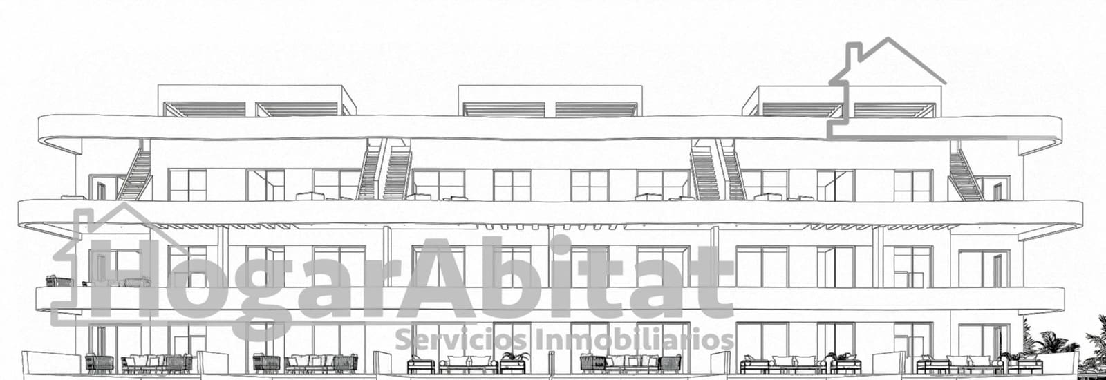 2 bedroom Penthouse for sale in Finestrat with pool garage - € 369,900 (Ref: 9787767)