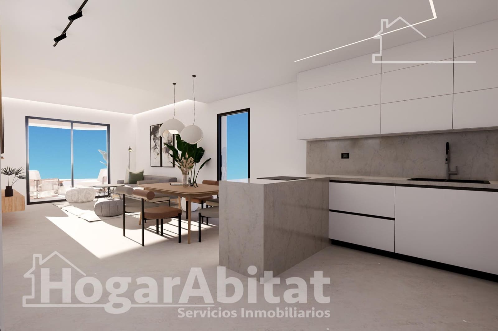 2 bedroom Penthouse for sale in Finestrat with pool garage - € 369,900 (Ref: 9787767)