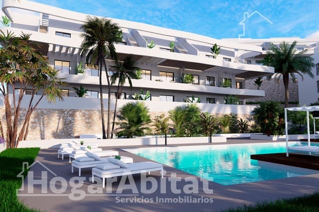 2 slaapkamer Penthouse te koop in Finestrat met zwembad garage - € 369.900 (Ref: 9787767)